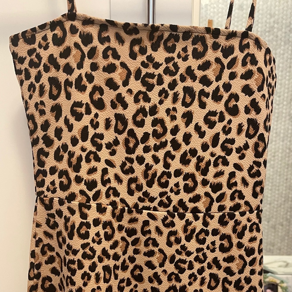 H&M Cheetah Print Mini Dress - Picture 4 of 5